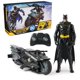 thumbnail image 1 of Batcycle DC Comics Batman con mando a distancia y Batman de 12 pulgadas, 1 of 7