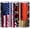 American Flag, variant on Funny Skinny Tumbler,20 Oz Insulated Stainless Steel Iced Coffee Tumbler with Lid,Shotgun Shell and American Flag Design Cup,Novelty Gifts for Hunters Men,1 Pcs