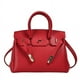thumbnail image 5 of Bolso Birkin con estampado de lichi, bufanda de seda para mujer, bolso cruzado portátil de alta gama y gran capacidad, 5 of 5