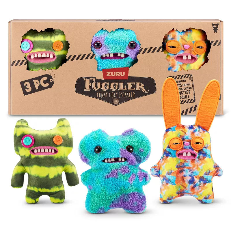 Fuggler Budgie ぬいぐるみ 4個セット Budgie Fugglers — TOYMONSTER