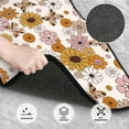 thumbnail image 3 of Kdxio Sunflowers And Butterflies Print Car Floor Mats Universal SUV Front Rear Floor Foot Mats 4-Piece Full Set with Non-Slip Rubber Backing Car Accessories for Most Cars, 3 of 7