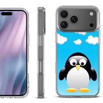 For iPhone 17 Pro Max Protective Shockproof Phone Case, by OneToughShield - Penguin