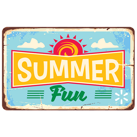 Summer Fun Sign Walmart eGift Card