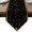 Black, variant on Golden Polka Dot Table Runner Linen Burlap Table Runner 36 Inches Small Classic Brown Watercolor Polka Dots Dresser Scarves for Kitchen Island Coffee Dining Room Party Holiday Decoration 13"x36"