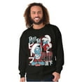 thumbnail image 3 of The Smurfs Kanji Peep The Drip Sweatshirt for Men or Women Brisco Brands M, 3 of 6