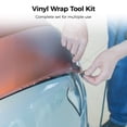 thumbnail image 2 of Vinyl Wrap Tool Kit, Car Wrapping Tools with Felt Squeegee, Magnet Holder, Micro Squeegee, Gloves, Tint Film Car Wrapping Installation Tools, Corner Squeegee for Window, 2 of 5