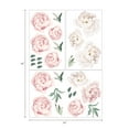 thumbnail image 2 of Peony Flower Wall Sticker-LARGE Set, 2 of 5