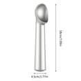 thumbnail image 3 of Cqxid Tableware Under $5 Premium Ice Ice Stainless Heavy Duty Ice Spoon Dishwasher Silver, 3 of 3