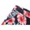 thumbnail image 3 of SSLR Mens Shorts Casual Cotton Floral Hawaiian Shorts Beach Shorts Pants, 3 of 7