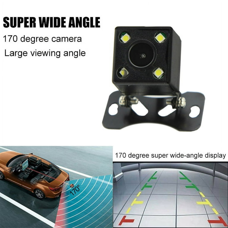 Waterproof Car Backup Camera 170 Degree Wide Angle Car Rear View