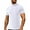 White, variant on Mens Plus Size Shirts Men Short Sleeve Casual Fashion High Collar Base Shirt T Shirt Blouse