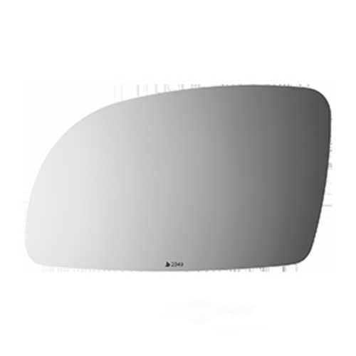 Burco Side View Mirror Replacement Glass - Clear Glass - 2849