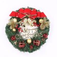 thumbnail image 3 of Guirnalda de Navidad, adornos colgantes de Navidad, decoración de puertas y ventanas, decoración de fiestas navideñas, regalo de Navidad para niños, corona de flores, 3 of 5