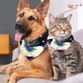thumbnail image 4 of Unicorn Breathable Chiffon Yarn Dog Bandanas (Pack of Two) - Translucent Light Pet Collars for Small and Medium Dogs - 40.6x40.6x58/16x16x22.8in, 53.3x53.3x76.2/20.9x20.9x30 in, 4 of 5