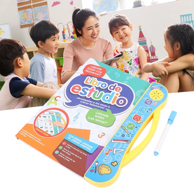 Libro Electrónico De Aprendizaje De Idiomas, Libro Interactivo De Aprendizaje Electrónico Educativo Temprano Para La Vida Diaria