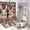 style-432, variant on 4 Piece Shower Curtain Sets Non-Slip Rugs And Toilet Mat Lid Rug Accessories White Cute Animal Waterproof Fabric Bath Curtain Farmhouse Welcome Easter Holiday for Bathroom Decor Set