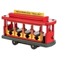 thumbnail image 1 of Holgate Toys Mister Rogers’ Neighborhood Red Trolley Set, 5 Pieces, 1 of 5