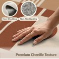 thumbnail image 6 of ODIKA 5'x7' Washable Area Rug Beige Terracotta Geometric Blocks Modern Abstract with Arches and Lines for Dining Room, Under Table, Home Office, Non-Slip Chair-Friendly, 6 of 7