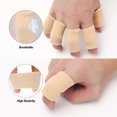 thumbnail image 4 of 20 Pieces Finger Sleeves Protectors Thumb Brace Support Elastic Compression Protector for Relieving Pain, Arthritis,Trigger Finger, Sports, 4 of 6
