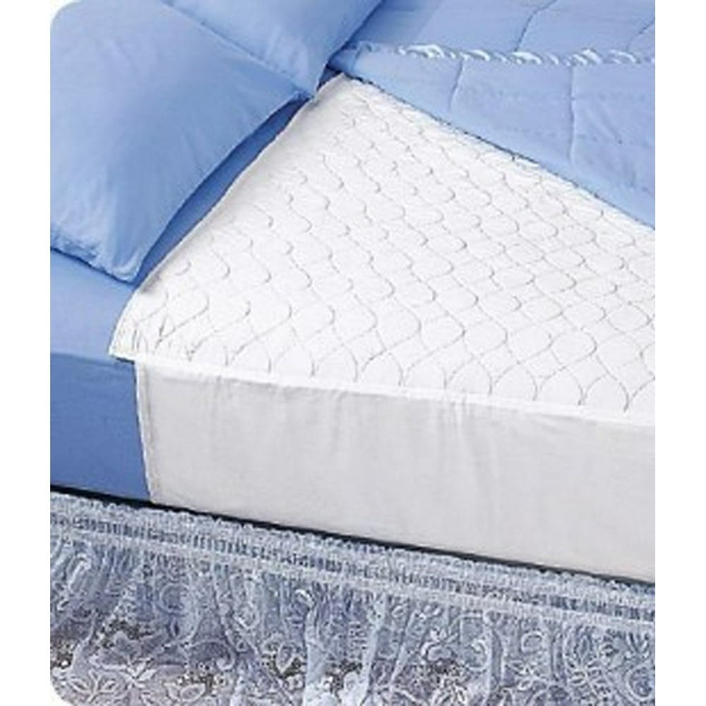 Wearever Waterproof Washable Reusable Incontinence Bed Pad With Wings
