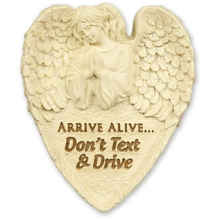 Angel Visor Clip Angelstar 2-3/4-Inch Tall Drive Safely Visor Clip, Arrive Alive, Functional visor clip for your car By Angel Star Ship from US ()