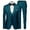 Green, variant on Men's Blazer Jacket,Men Suits 3 Piece Set,Classic Slim Fit Vest and Trousers Set formal Wear for Wedding Banquet Business Events and Attire