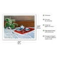 thumbnail image 2 of Still Life Tea Service - From an Original Color Painting by Claude Monet c.1872 - Fine Art Matte Paper Print (Unframed) 20x26in, 2 of 4