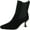Black Suede, variant on Womens Lani Suede Ankle Booties