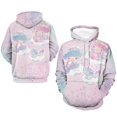 thumbnail image 3 of LITTLE TWIN STARS Hoodie with Pocket Anime for Men Women Couple Gift, 3 of 7