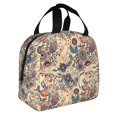 thumbnail image 2 of Disketp Floral With Birds Bolsa Térmica para Almuerzo para Hombre y Mujer, Ideal para Trabajo, Senderismo y Picnic, 2 of 8