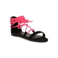 thumbnail image 1 of Women Faux Suede Lace Up Gladiator Flat Sandal 19154, 1 of 4