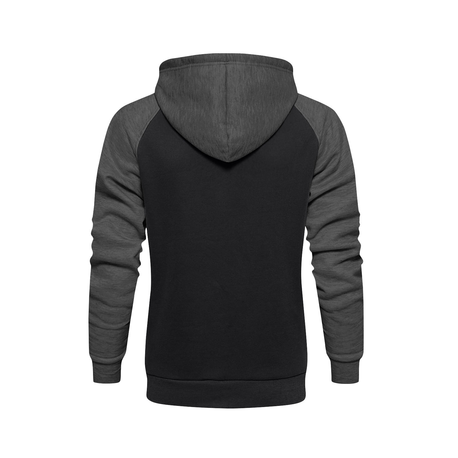 GIPQJK Mens Graphic Hoodies Usa Flag Design Hooded Sweatshirts Multicolor Panel Pullover Tops Casual Loose American Flag Print Patriotic Hoodies Sweatshirts with Pockets,Black 2XL