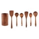 thumbnail image 1 of Juego de utensilios de cocina de teca natural - Cuchara de cocina de agarre cómodo, cuchara de madera para cocinar - Juego de utensilios de madera para cocinar, utensilios de cocina antiadherentes de, 1 of 4