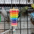 thumbnail image 2 of HLONK 2 Pcs Chicken Hanging Feeder Perch Toy Coop Accessories Birdcages Vegetable Rack, 2 of 8