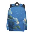 thumbnail image 2 of Disketp Hibiscus Flowers Calm Water Mochila Escolar de Gran Capacidad y Peso Ligero, Mochila de Viaje Ideal para Escuela, Trabajo y Uso Diario, Cómoda y con Estilo, 2 of 8