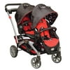 Contours - Optima Tandem Stroller, Berkeley Red/Black