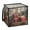 Red Christmas Boxes, variant on Home Organizer Foldable Fabric Storage Bin With Handle Pattern Of Snowflakes