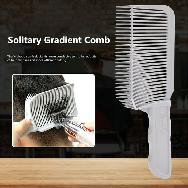 Ganfancp a Haircut Fade Peines Profesionalmente Curva Posicionamiento Peine Gradienter Diseño Peine de Corte de Pelo con Diseño Ergonómico Peine para Barbe En Casa Ofertas Del Día Liquidación 1* Pein