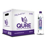 Qure Alkaline Water, 33.8 Ounce (Pack of 12) - Walmart.com