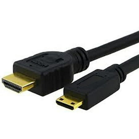 HTC-100 Mini C HDMI to HDMI Cable for Select Canon Cameras & Camcorders (Compatible Models Listed in the Description
