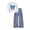 1-White170, variant on WOYY Toddler Girls Outfits Casual Bow Sweatshirt and Denim Jeans Set, Sizes 3-7