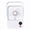 WHite, variant on JELLOO USB Charging Station, Dormitory, Bedroom, Bedside Mini Portable Outdoor Small Fan