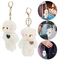 thumbnail image 2 of 2 unids Lindo llavero colgantes de peluche oso bolsa colgantes colgantes llaveros colgante, 2 of 5