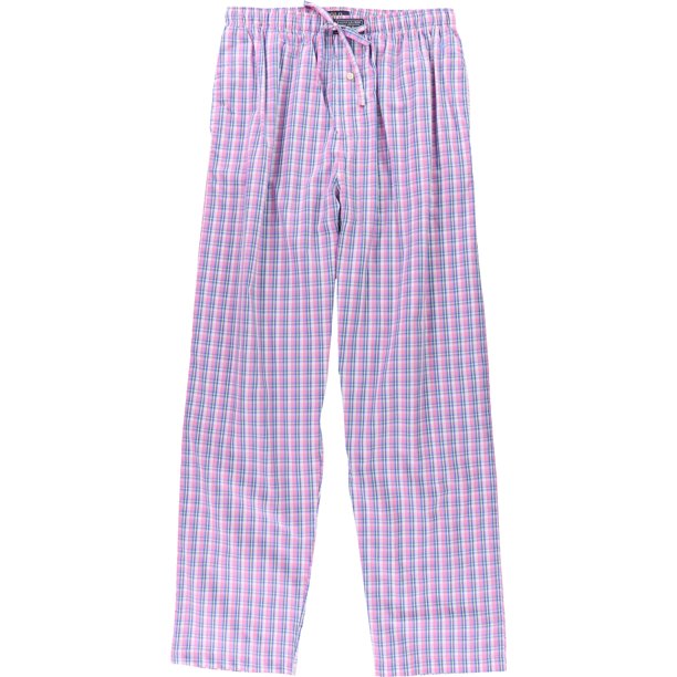 Ralph Lauren - Pantalones de pijama de algodón para hombre, color rosa, mediano Ralph Lauren Pantalones de salón