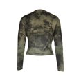thumbnail image 3 of FAROOT Women Long Sleeve T-Shirts Butterfly Print Crew Neck Shirts Spring Fall Slim Fit Tops, 3 of 7