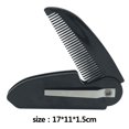 thumbnail image 2 of Hombre Mujer Plegable Clip de bolsillo portátil Barba Bigote Práctico peine para el cabello, 2 of 4