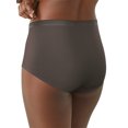 thumbnail image 4 of Hanes Women's Perfect Match Nude Cotton Brief, 4-Pack, 4 of 4