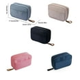 thumbnail image 2 of Billuyoard Mini organizador de maquillaje para mujer, estuche para niñas, neceser para exteriores, neceser con cremallera, auriculares de viaje, Almacenamiento y organización del hogar Negro, 2 of 6