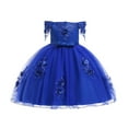 thumbnail image 1 of Robes Formelles pour Filles 3-12 Ans Robes de Concours de Fleurs pour Filles Robe de Princesse, 1 of 5