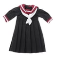 thumbnail image 1 of de Escolar de Muñeca, Regale a Niñas Ropa de de Juguete para , Cumpleaños y Vacaciones Negro CUTICAT Vestido de muñeca de 12 pulgadas, 1 of 8